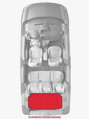 ЭВА коврики «Queen Lux» багажник для Porsche Panamera